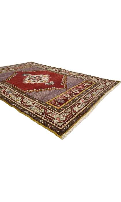3 x 5 Vintage Turkish Oushak Rug 73866