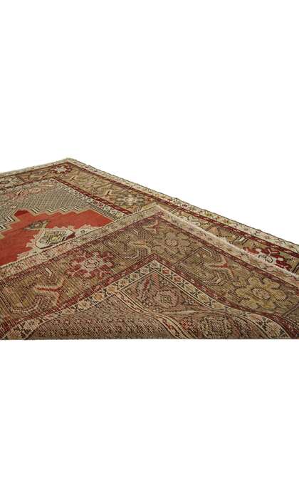 4 x 6 Vintage Oushak Rug 73872
