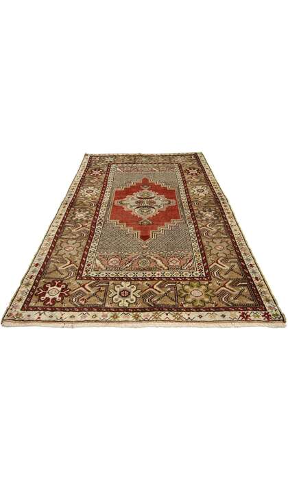 4 x 6 Vintage Oushak Rug 73872