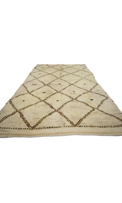 5 x 9 Vintage Berber Moroccan Azilal Rug 74468