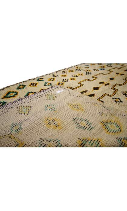 5 x 8 Vintage Berber Moroccan Azilal Rug 74543