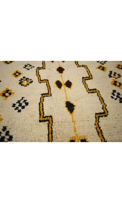 5 x 8 Vintage Berber Moroccan Azilal Rug 74543