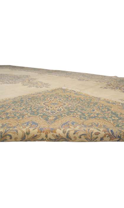 12 x 23 Vintage Kerman Rug 74691