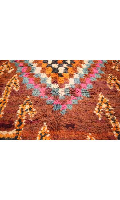 6 x 9 Vintage Boujad Moroccan Rug 74774
