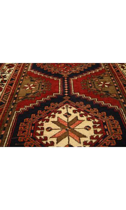 4 x 11 Vintage Persian Azerbaijan Rug 75372