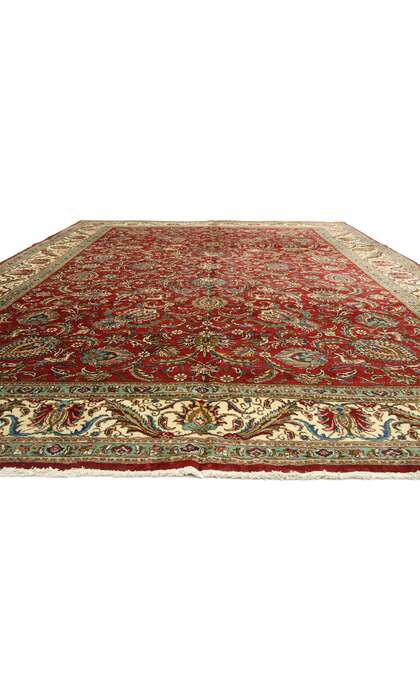 11 x 16 Vintage Tabriz Rug 76352