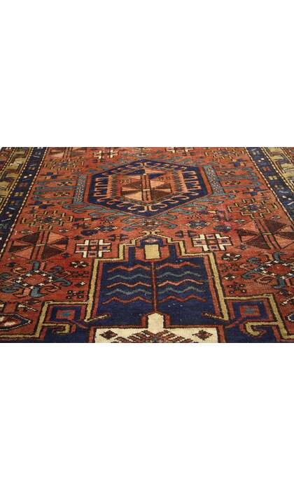 4 x 11 Antique Persian Azerbaijan Rug 76359