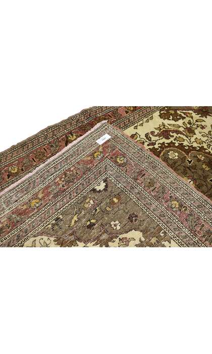 4 x 6 Vintage Oushak Rug 50094