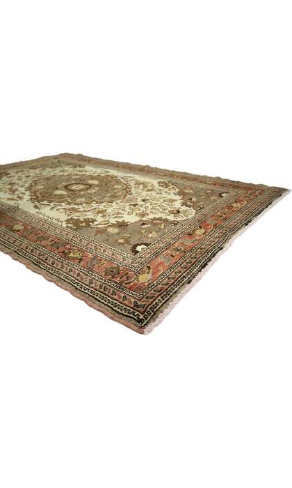 4 x 6 Vintage Oushak Rug 50094