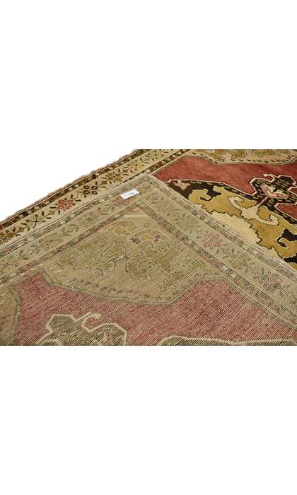 4 x 7 Vintage Oushak Rug 50123
