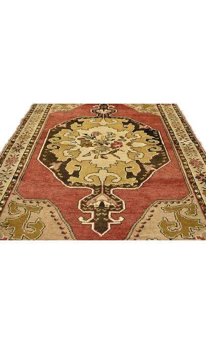 4 x 7 Vintage Oushak Rug 50123