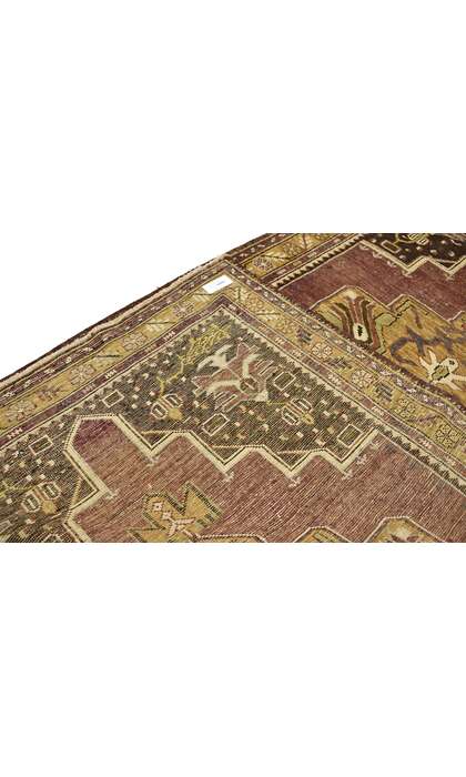 4 x 7 Vintage Oushak Rug 50187