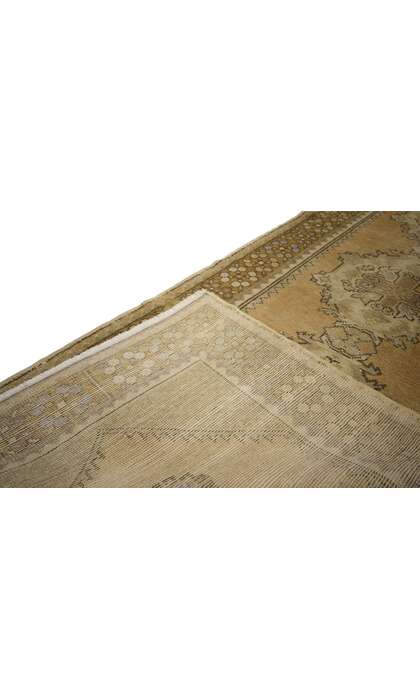 3 x 10 Vintage Turkish Oushak Rug 50230