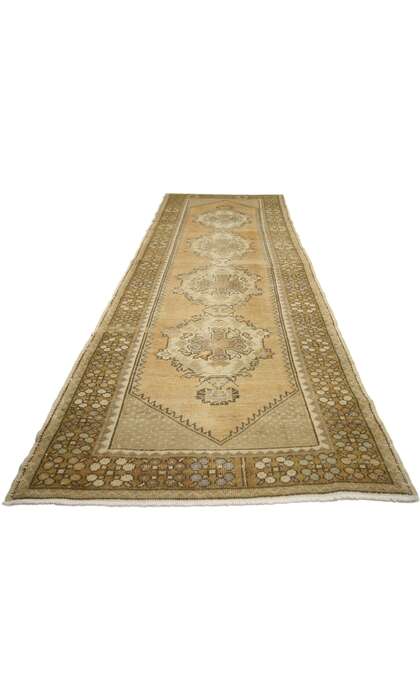 3 x 10 Vintage Turkish Oushak Rug 50230