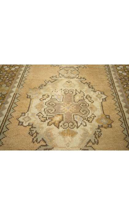 3 x 10 Vintage Turkish Oushak Rug 50230