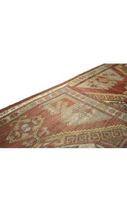 4 x 10 Antique Turkish Oushak Rug 50233
