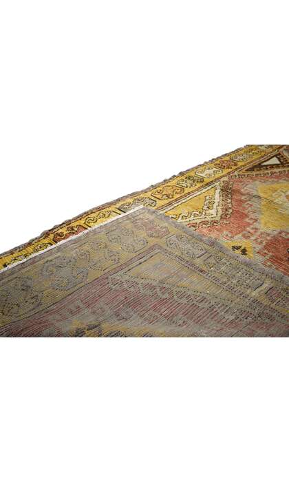 4 x 10 Antique Oushak Rug 50238