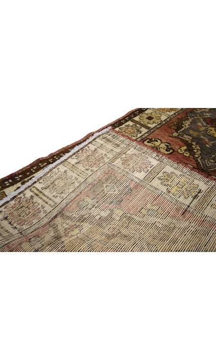 4 x 10 Vintage Turkish Oushak Rug 50256