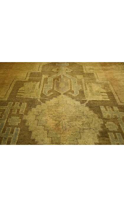 4 x 11 Vintage Oushak Rug 50280