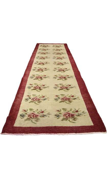 3 x 10 Vintage Oushak Rug 50295