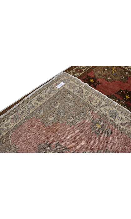 4 x 6 Vintage Oushak Rug 50303