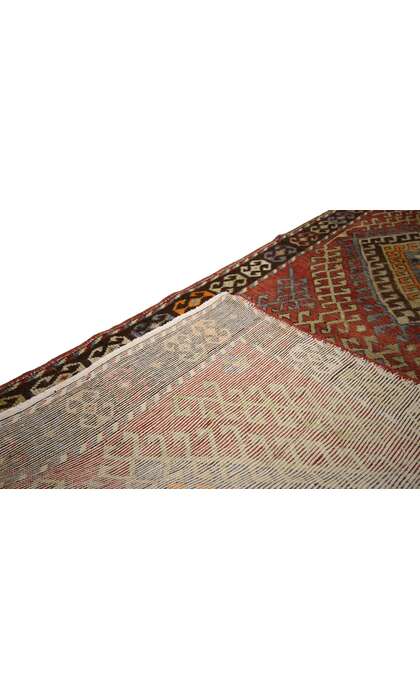 4 x 10 Antique Turkish Oushak Rug 50340