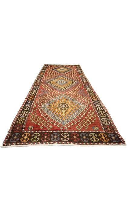 4 x 10 Antique Turkish Oushak Rug 50340