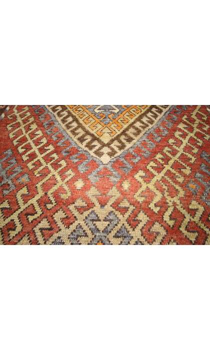 4 x 10 Antique Turkish Oushak Rug 50340