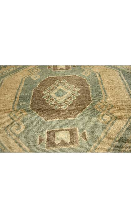 4 x 11 Vintage Turkish Oushak Rug 50351