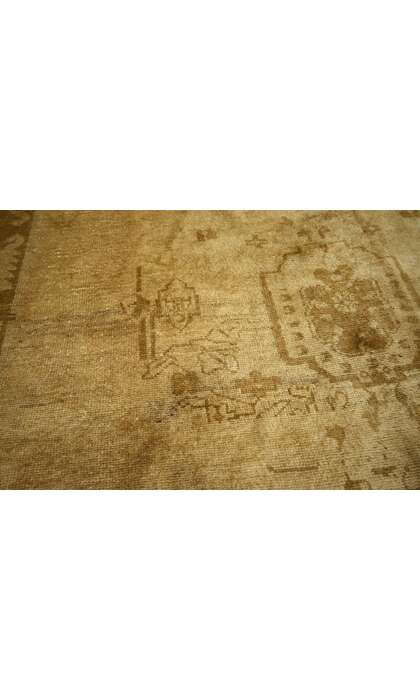 5 x 12 Vintage Turkish Oushak Rug 50439