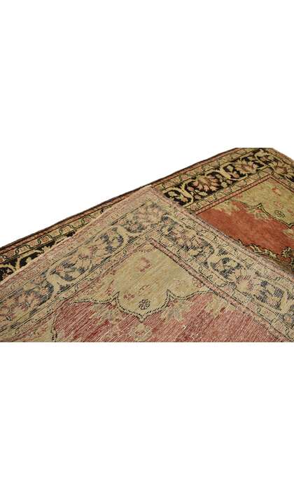 4 x 6 Vintage Oushak Rug 50632