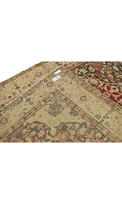 4 x 6 Vintage Turkish Sivas Rug 50639