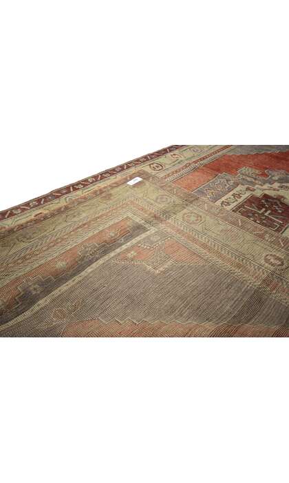 5 x 9 Vintage Turkish Oushak Rug 50758