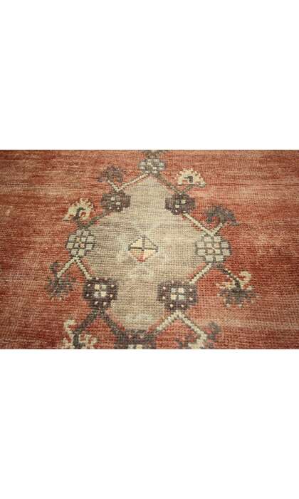 4 x 11 Vintage Oushak Rug 50768