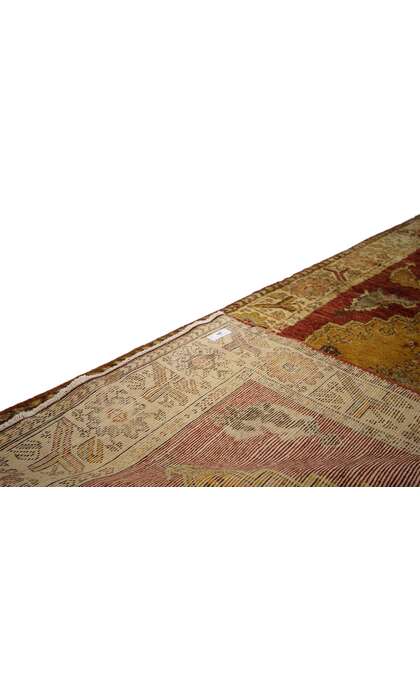 4 x 10 Vintage Oushak Rug 50926