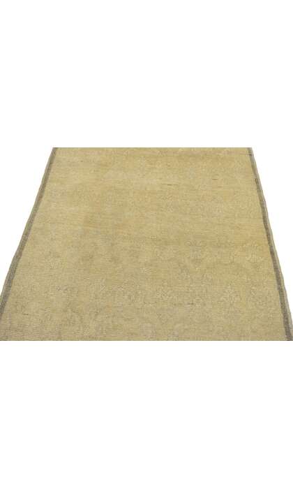 3 x 6 Vintage Turkish Oushak Rug 51025