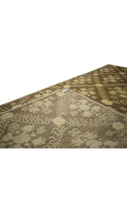 5 x 9 Vintage Turkish Oushak Rug 51028