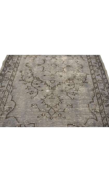 4 x 7 Vintage Turkish Overdyed Rug 51113