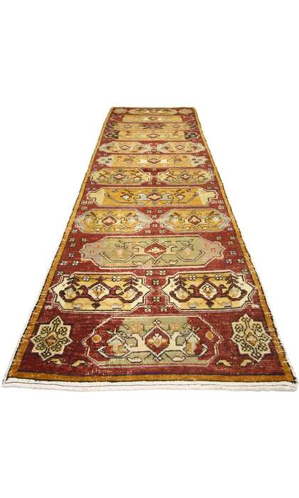 3 x 10 Vintage Turkish Oushak Rug 51129