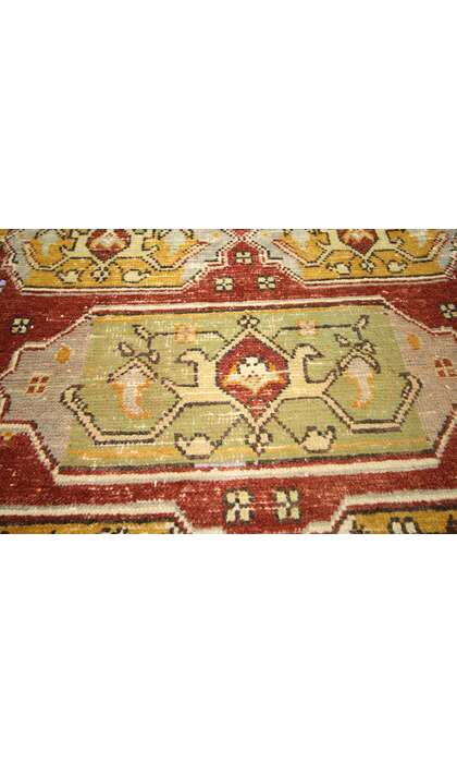 3 x 10 Vintage Turkish Oushak Rug 51129