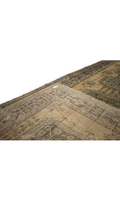 5 x 11 Vintage Turkish Oushak Rug 51143