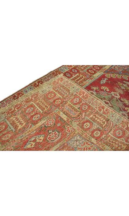 4 x 7 Vintage Oushak Rug 51339
