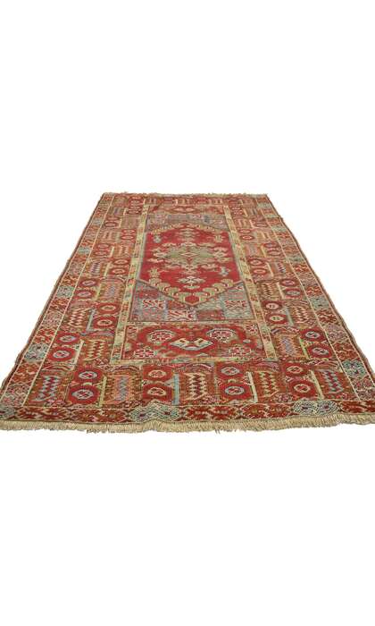 4 x 7 Vintage Oushak Rug 51339