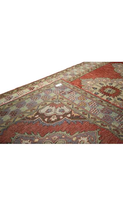 5 x 11 Vintage Oushak Rug 51361