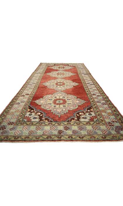 5 x 11 Vintage Oushak Rug 51361