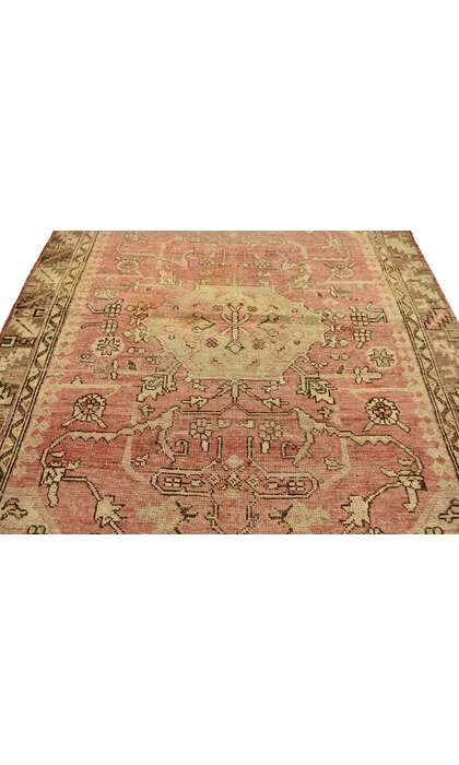 4 x 6 Vintage Oushak Rug 51691