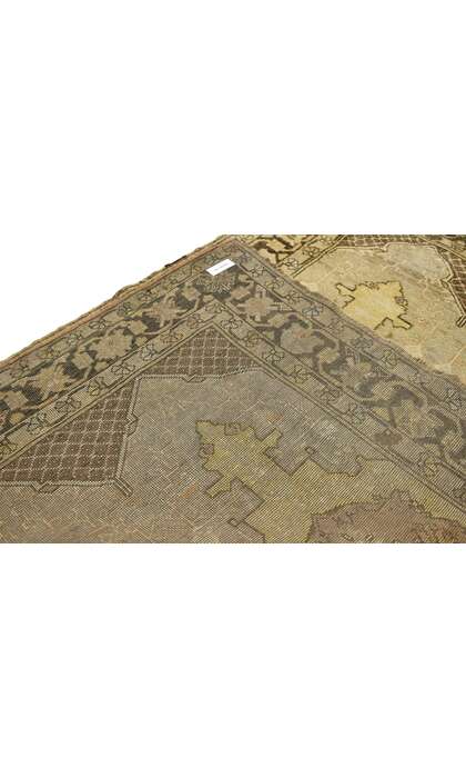 4 x 7 Vintage Oushak Rug 51701