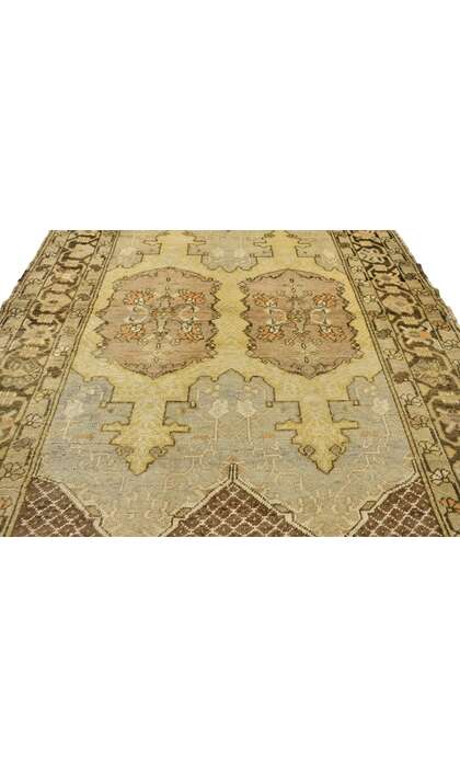 4 x 7 Vintage Oushak Rug 51701