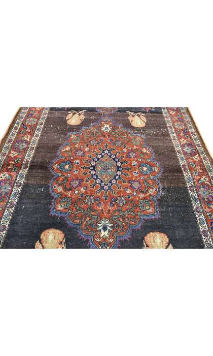 4 x 6 Vintage Turkish Oushak Rug 51725
