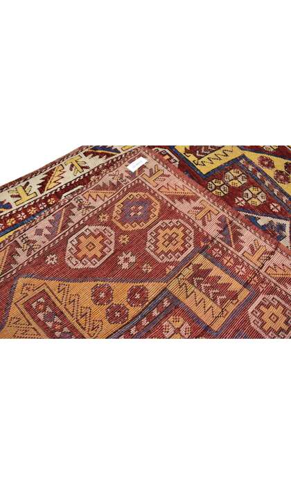 4 x 6 Vintage Turkish Oushak Rug 51732